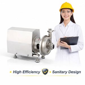 Stainless Steel Sanitary Centrifugal <b>Pump</b> for Beverage & <b>Wine</b> 1hp 2hp 3hp 4hp 5hp 10hp 20hp - Product Image 1