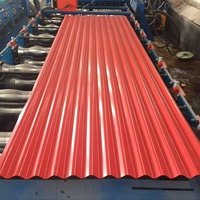 Tôle de toiture en métal ASTM, matériau d'isolation thermique, tôle de toiture en acier galvanisé ondulé pour l'Asie du Sud-Est