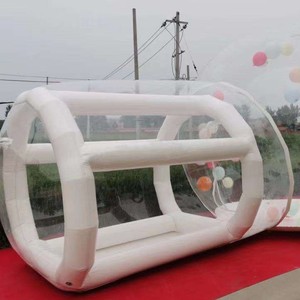 Château gonflable en PVC blanc pour l'extérieur, maison à bulles, fête de mariage, jeu pour enfants à vendre - Product Image 2