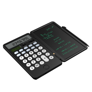 Office Business Lcd Writing Tablet Pad Folding Handwriting 12 <strong>Digits</strong> Display Economics Calculator <strong>Notepad</strong> - Product Image 2