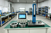 Instrumento de Medición Neumático Multicanal de Sobremesa - Sistema Digital de Medición de Aire de 4 Canales para la Concentricidad de Guías y Asientos de Válvulas