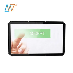 Kit touch screen capacitivo para tv, tela touch de 32 polegadas, 32 polegadas, infravermelho, touch screen ips para moldura aberta