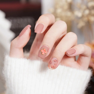 Décoration d'art d'ongles minimaliste en gros, nouvelles perles AB colorées, trèfle à quatre feuilles, strass 3D pour ongles, alliage, serti, 100 pièces - Product Image 5