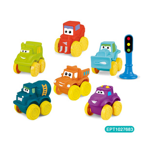 Ept 1 dólar tienda de juguetes promoción vinilo rueda libre coche infantil regalos de cumpleaños suave Mini pequeño coche de juguete para niños pequeños niños G - Product Image 3