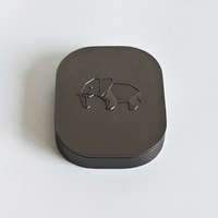 Conteneur de parfum solide en métal de boîte de fard à paupières de haute qualité supportant la personnalisation de petits lots