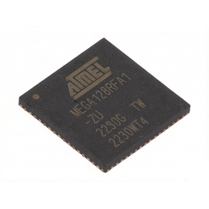 Microcontrôleurs ARM ATMEGA128RFA1-ZU VQFN-64 - Microcontrôleurs RF MCU - MCU 2.4GHZ 802.15.4 128K SINGLECHIP - Product Image 1