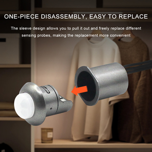 Ac220v Có Thể Tháo Rời Plug-in PIR Cảm Biến Chuyển Động Hồng Ngoại Chuyển Đổi <span class=keywords><strong>LED</strong></span> Tủ Cơ Thể Con Người Cảm Biến Chuyển Đổi Cho Tủ Quần Áo Tủ Chiếu Sáng - Product Image 4