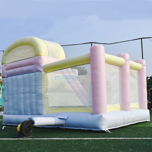Caliente Uppblasbar Studsborg <span class=keywords><strong>castillo</strong></span> inflable hinchable congelado <span class=keywords><strong>castillo</strong></span> hinchable 4x6 <span class=keywords><strong>Castillo</strong></span> <span class=keywords><strong>de</strong></span> salto en el césped - Product Image 4
