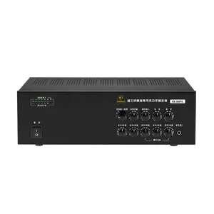 High Performance Professional Black Color Power Amplifier For Celebrations Activities