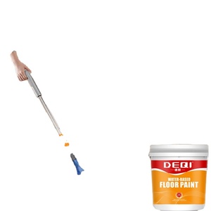 Revêtement haute résistance DEQI, peinture époxy pour sols à base d'eau, revêtement imperméable pour divers types de revêtements de sol, revêtement époxy pour sols de sous-sol - Product Image 1