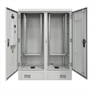 <span class=keywords><strong>ตู้</strong></span>ศูนย์ข้อมูลกันน้ำโทรคมนาคมกลางแจ้งพร้อมระบบระบายความร้อน IP65 IP55อุปกรณ์ชั้นวาง19นิ้วชั้นวางแอร์ซีซีทีวี - Product Image 4