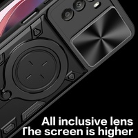 Étui de téléphone portable avec anneau magnétique pour Motorola Edge 70 60S 50 Fusion G86 Power G75 G55 G54 G56 G06 E22i, coque antichoc avec béquille