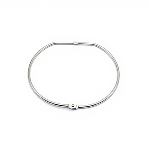YIWANG Metal Iron D Shaped 6 Inch Screw Lock Rings Holder for Bunches of Color Samples - Product Image 1