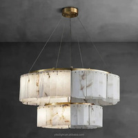Lustre de Luxe Moderne en Cristal pour Salle à Manger, Décoration d'Intérieur, Luminaire de Villa, Luminaire de Salon