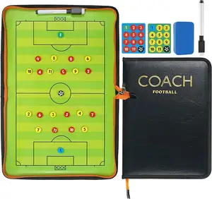 Groothandel Voetbal Tactiek Bord Met Magneten En Marker Pen Voetbal Droog Uitwissen Coachingbord Coaches Klembord