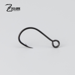 Hameçons circulaires en acier allié avec grande boucle, tube super lisse, hameçon brillant <span class=keywords><strong>pour</strong></span> la pêche à la carpe en rivière et en lac - Product Image 3
