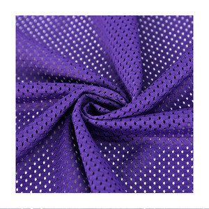 180g nhanh chóng làm khô căng polyester-ammonia lưới đàn hồi vải chống viên thuốc thể thao T-Shirt bóng phù hợp với nhuộm hút lỗ - Product Image 5