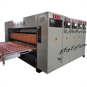 Máquina Automática de Impresión, Ranurado y Troquelado de Cartón Corrugado, Impresora Flexográfica para la Fabricación de Cajas de Cartón - Product Image 1