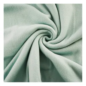 Individuelle Farbe weich Anti-Pilling 100 % Polyester gestrickt 180GSM Polar Fleece Stoff für Kleidung
