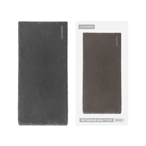 Plato Rectangular Premium <span class=keywords><strong>de</strong></span> <span class=keywords><strong>Pizarra</strong></span> Negra Natural Ecológica Moderna <span class=keywords><strong>para</strong></span> Restaurante, Filetes, Sushi, <span class=keywords><strong>Barbacoa</strong></span> y Banquetes, 20x10cm - Product Image 4