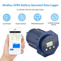 Station météo intelligente industrielle 4G/GSM à piles, enregistreur de données Modbus, manomètre, personnalisable OEM
