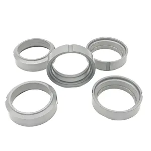 High Quality Customized Sic Ceramic Ring Seal Rings Silicon Carbide Kiln Burner Nozzle