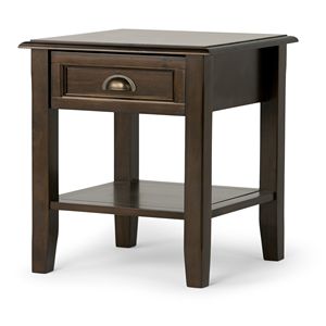 DB Burlington Table d'appoint marron acajou pour meubles de salon - Product Image 1