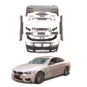 Kit de carrocería de plástico para <span class=keywords><strong>BMW</strong></span>, parachoques delantero, faldas laterales y Alerón, serie 4, F32, F33, F36, 420i, <span class=keywords><strong>428i</strong></span> - Product Image 1