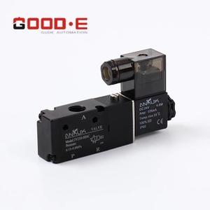 Válvula solenoide neumática <span class=keywords><strong>GUDE</strong></span> Factory 3V210-08NC con bobina simple para aplicaciones compactas - Product Image 1