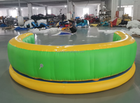 8 Personen Wasser boot zum Spaß Aufblasbares Aqua Speed Flying Boat Ski Tube Verrücktes UFO Sofa Aufblasbares Schlepp boot