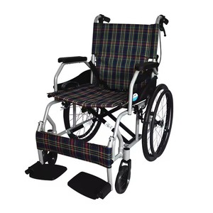Manual Wheelchair Aluminum Alloy Lightweight Foldable Chair With Wheels For Home And Medical Use - Product Image 2