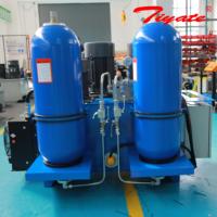 Estación de Bombeo Hidráulica de Gran Capacidad con Doble Bomba, Circuito de Aceite Dual, Radiador Enfriado por Ventilador y Molde de Fundición a Presión
