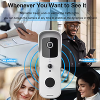 Kamera Video Doorphone Staniot Dengan Monitor Sistem Kamera Keamanan Pintar Mendukung Sistem Tuya Smart