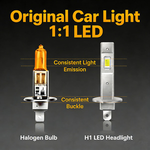 ไฟหน้ารถยนต์ LED สีน้ำเงินใหม่ ความสว่างสูงพิเศษ 4000 ลูเมน 12V 30W ติดตั้งง่าย ไม่ทำลายโครงสร้าง  ป้องกันน้ำและฝุ่น IP68  ใช้ได้กับหลอด H4 <span class=keywords><strong>H7</strong></span> H8 H11 - Product Image 5