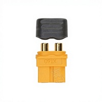 Connecteur Amass Original XT60 XT60H avec gaine, prise plaquée or 30A pour drone RC et système d'alimentation numérique 3C