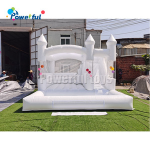 Videur gonflable <span class=keywords><strong>de</strong></span> maison <span class=keywords><strong>de</strong></span> rebond d'adultes sautant le <span class=keywords><strong>château</strong></span> gonflable blanc gonflable avec <span class=keywords><strong>la</strong></span> piscine <span class=keywords><strong>de</strong></span> toboggan - Product Image 3