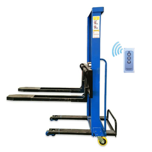 רדיו בקרת נייד מיקרו מיני רכוב החדש 1T ידני Pantograph עבודת פלטפורמת חשמלי להגיע 1.6 M חשמלי מלגזה - Product Image 2