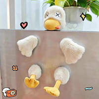 Nouvelle Peluche Canard Magnétique Détachable, Jouet Amusant en Forme d'Oie à Démonter