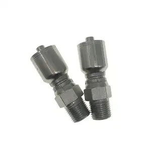 Stainless steel 304 316 Pt/Npt tube hydraulic connection 3/4 plastic bulk head hydraulic hose fittings connector