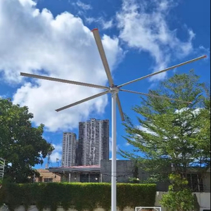 Installed Large 5M 16ft Floor <b>Standing</b> Aluminum Blade 220V/380V Low Noise 35-39dB Super Energy Saving IE5 Motor Ventilation <b>Fans</b> - Product Image 4