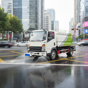 Camion arroseur diesel 4x2, zone de pulvérisation de 16 m, camion-citerne pour la lutte contre la poussière routière et l'entretien paysager - Product Image 4