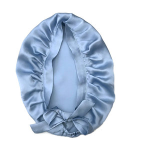Cappellino <span class=keywords><strong>per</strong></span> <span class=keywords><strong>capelli</strong></span> in seta di gelso a strato singolo 19/22mm fascia <span class=keywords><strong>per</strong></span> bordo da <span class=keywords><strong>donna</strong></span> regolabile <span class=keywords><strong>per</strong></span> berretto da notte e bandane <span class=keywords><strong>per</strong></span> cappelli da sonno - Product Image 6