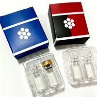 Boîte d'emballage de peptides personnalisée, recyclable et écologique, pour flacons de peptides, simple ou double présentoir, vente en gros