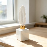 Usine en gros parfumé en céramique arôme plâtre désodorisant parfum de maison fait à la main en porcelaine huile essentielle diffuseur de roseau