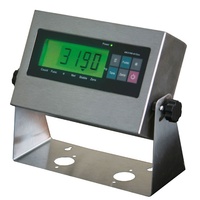 Indicador de Báscula Electrónica Yaohua con Pantalla LCD LED e Interfaz RS232, Puerto Serie XK3190-A15(E), Plataforma de Material Plástico