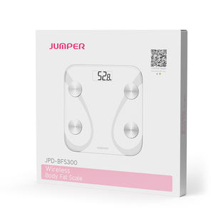 जम्पर JPD-BFS300 गर्म बिक्री वायरलेस स्मार्ट इलेक्ट्रॉनिक डिजिटल शरीर में वसा भार बाथरूम पैमाने - Product Image 5