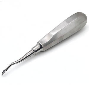 Herramienta Dental de Acero Inoxidable de Alta Calidad, Cóncava y Curvada, 60M, para Cirugía Dental Manual, Punta para Raíces, Equipo Dental - Product Image 1