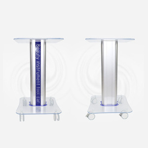 Salon Dental Clinic Use 4 Wheels ABS Mobile Trolley <b>Cart</b> 2 In 1 With USB Port Custom Logo Rolling <b>Storage</b> <b>Cart</b> For Health Care - Product Image 3