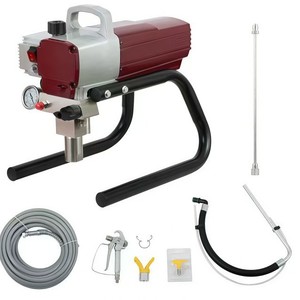 Electric High Pressure Airless Sprayer 180 Mm Pattern Width 28 Oz Cup Professional Grade For Latex <b>Paint</b> Wall Coating - Product Image 5