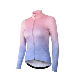 Maillot de cyclisme Zede le plus vendu, motif foncé, manches longues, léger, respirant, coupe-vent, séchage rapide, fermeture éclair intégrale pour le vélo - Product Image 1